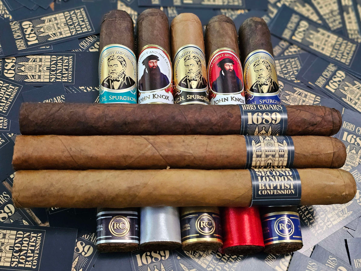 Reformed Cigars/1689 Cigars Sample pack. (Cigars will vary in size)