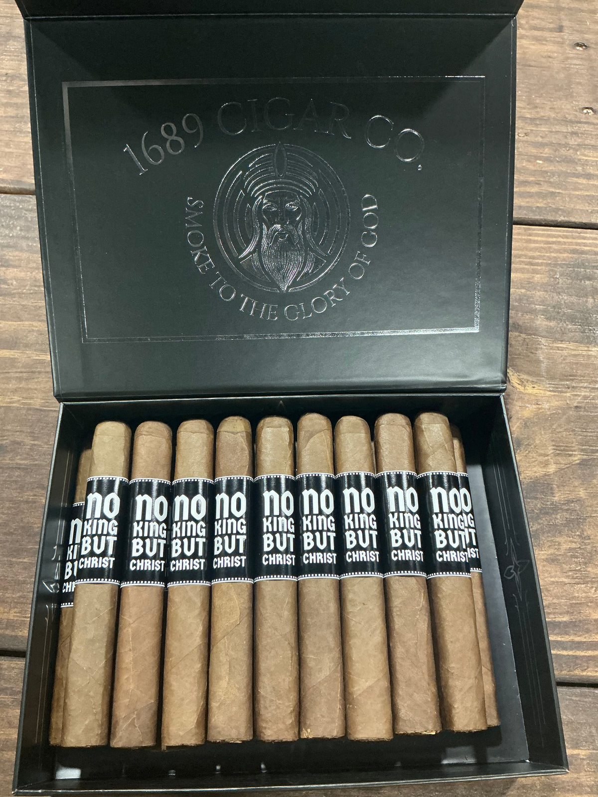 No King But Christ Habano Box Press (6x52) – Box of 20