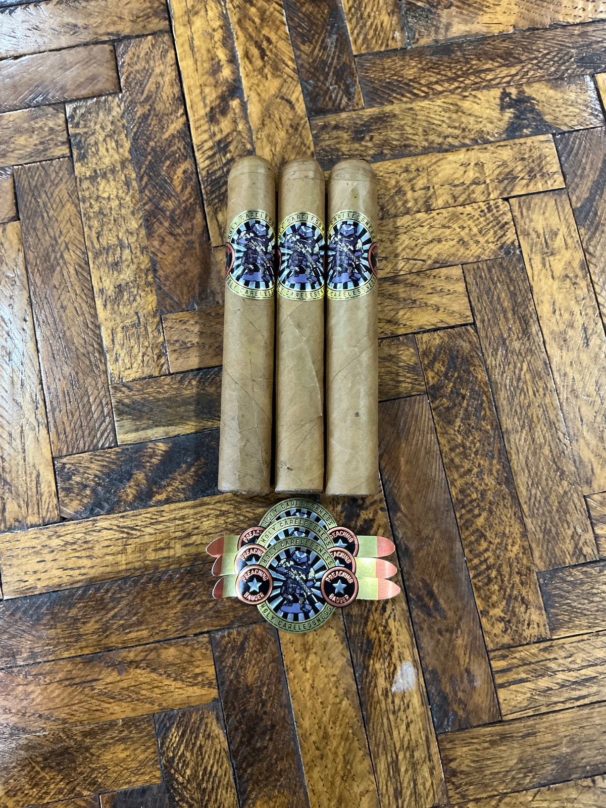 The Preaching Badger 5x50 Nicaraguan Puro Connecticut.