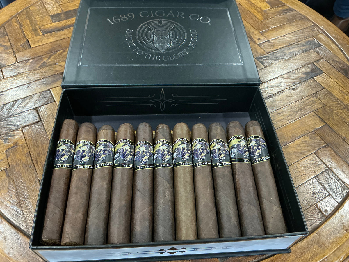 The Preaching Badger 5x50 Nicaraguan Puro Maduro. Box of 20