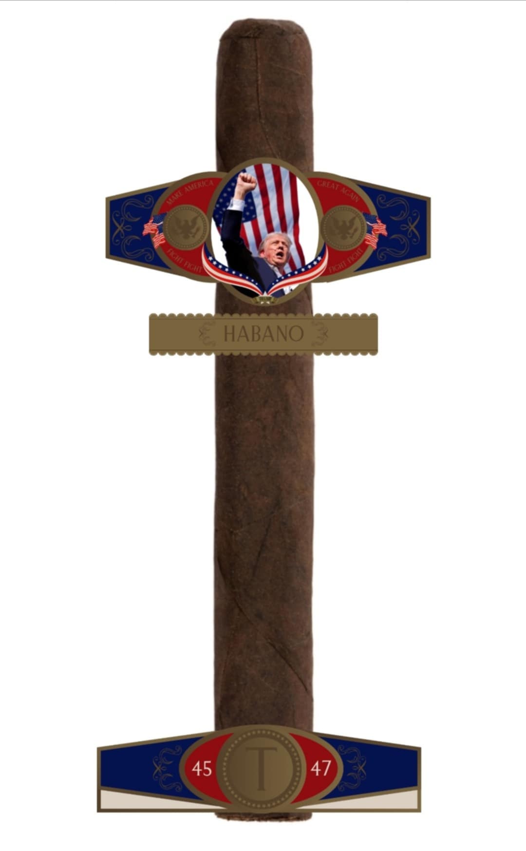 Trump Inauguration Cigar by 1689 Cigars: limited-edition