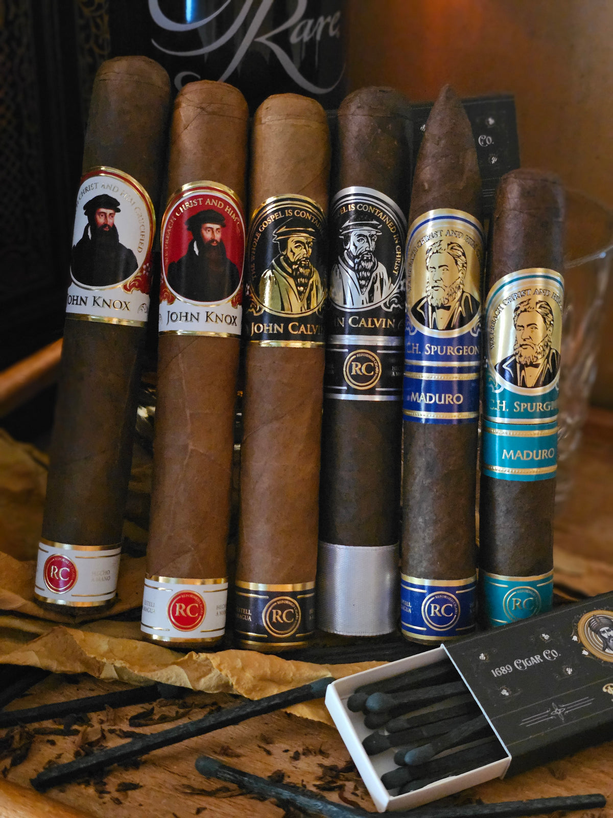 Reformed Cigars - 6 Pack Sampler May Vary in Blends/Sizes