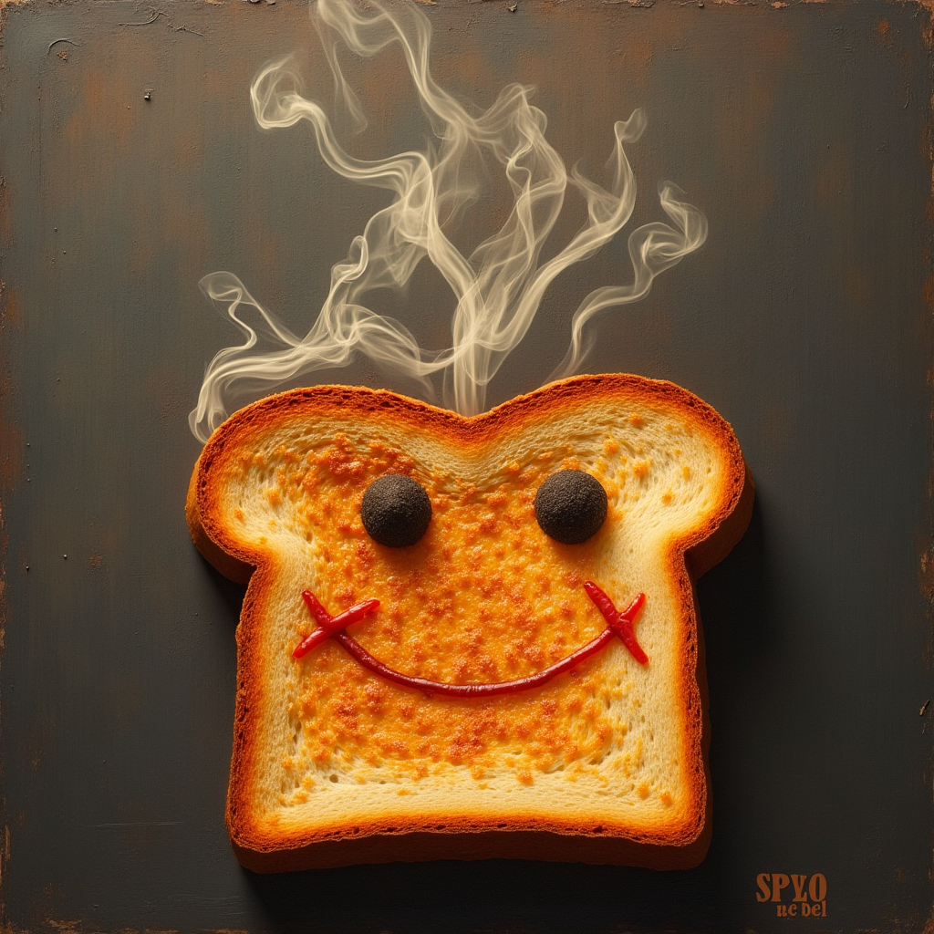 The Smoking Toast by Skylar Borsman