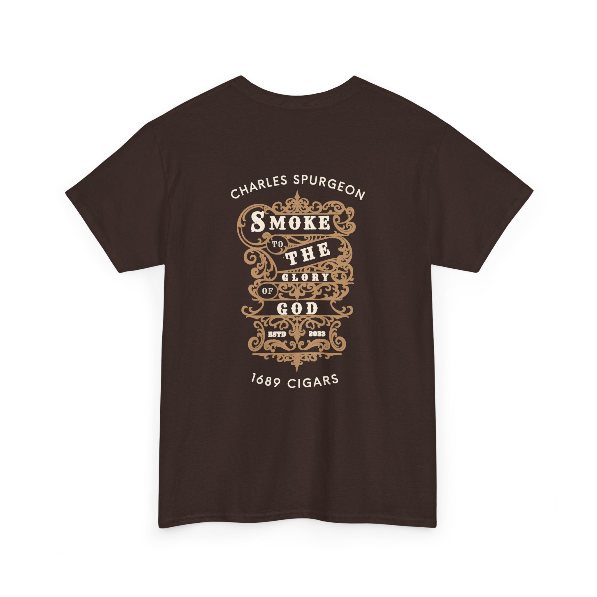 Smoke to the glory of God T-Shirt – 1689 Cigar Co.