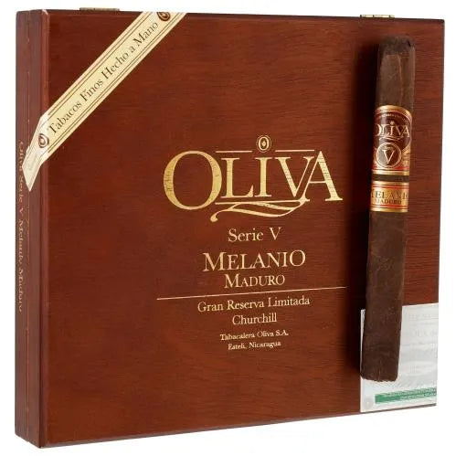Oliva Serie V Melanio 7x50 Churchill Box 10