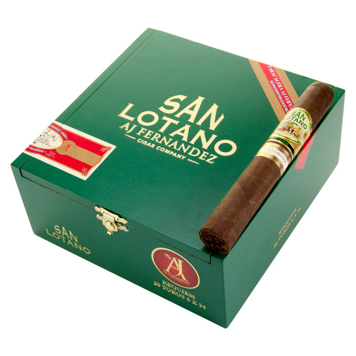 AJ San Lotano Habano Toro 6x54 Box of 20