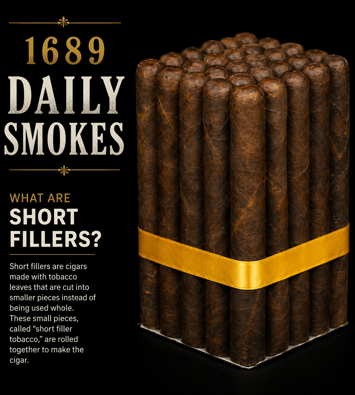Churchill 7 x 48 Maduro Sandwich Daily Smokes (25) Pack