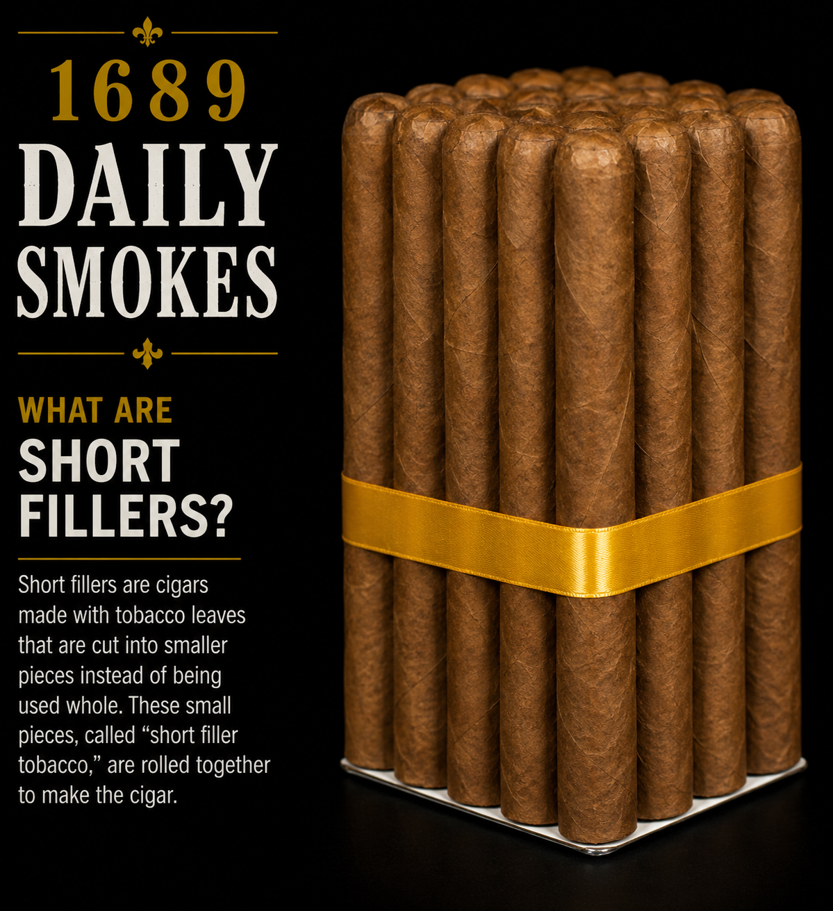 Churchill 7 x 48 Habano Sandwich Daily Smokes (25) Pack