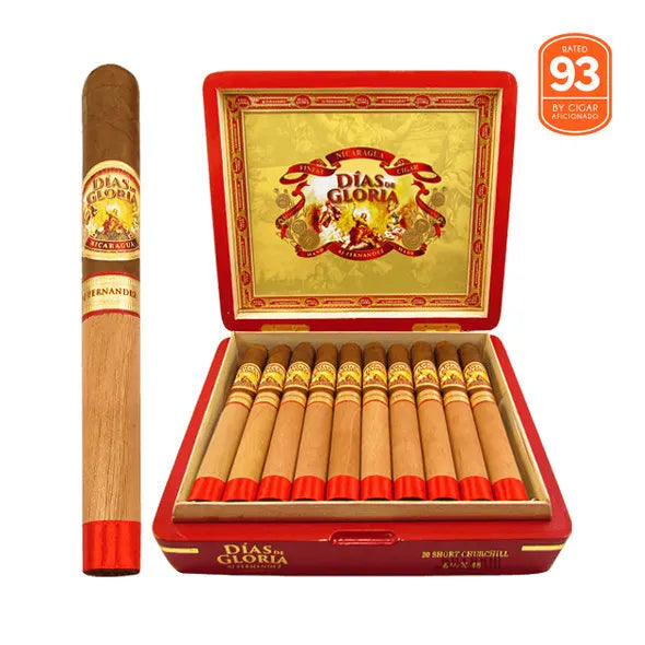 AJ Dias de Gloria Short Churchill 6 1/2 x 48 Box 20
