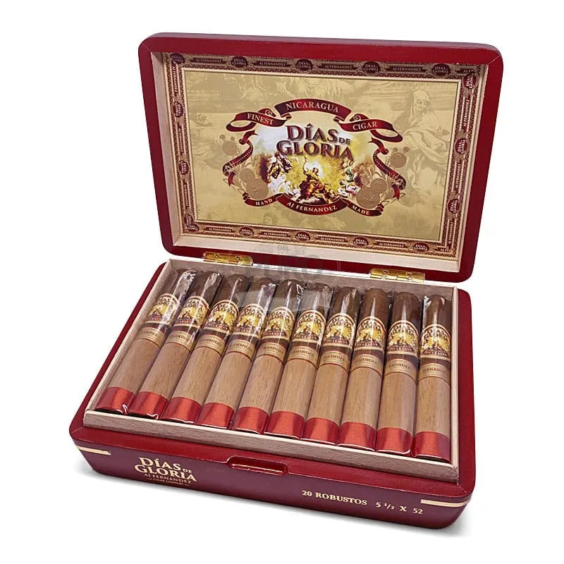 AJ Dias de Gloria Robusto 5 1/2 x 52 Box 20