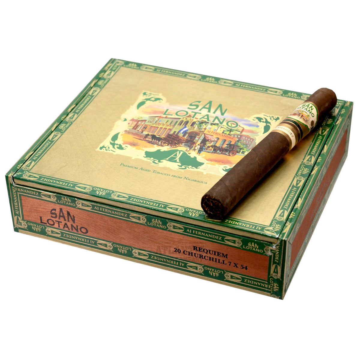 AJ San Lotano Habano Churchill 7x54 Box of 20