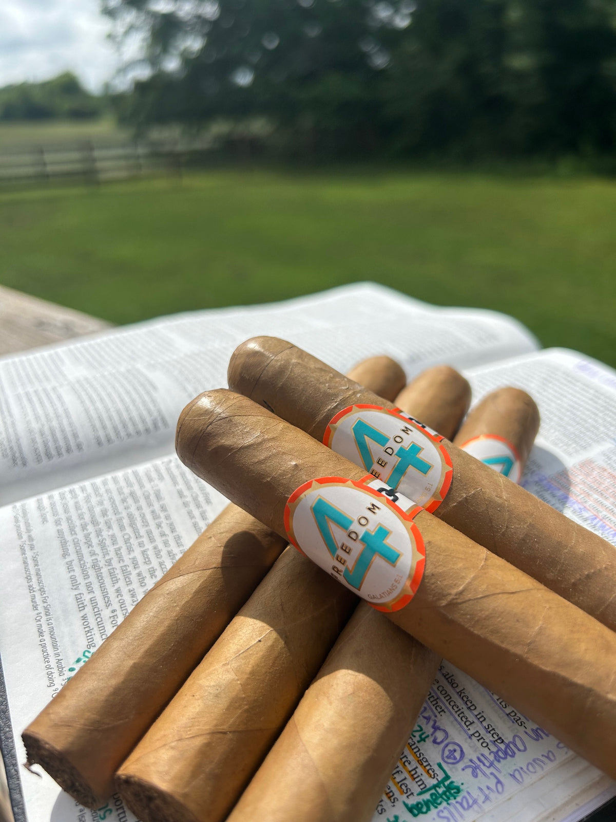 4 Freedom Sweet Elder Cigar - Connecticut (5 Pack)