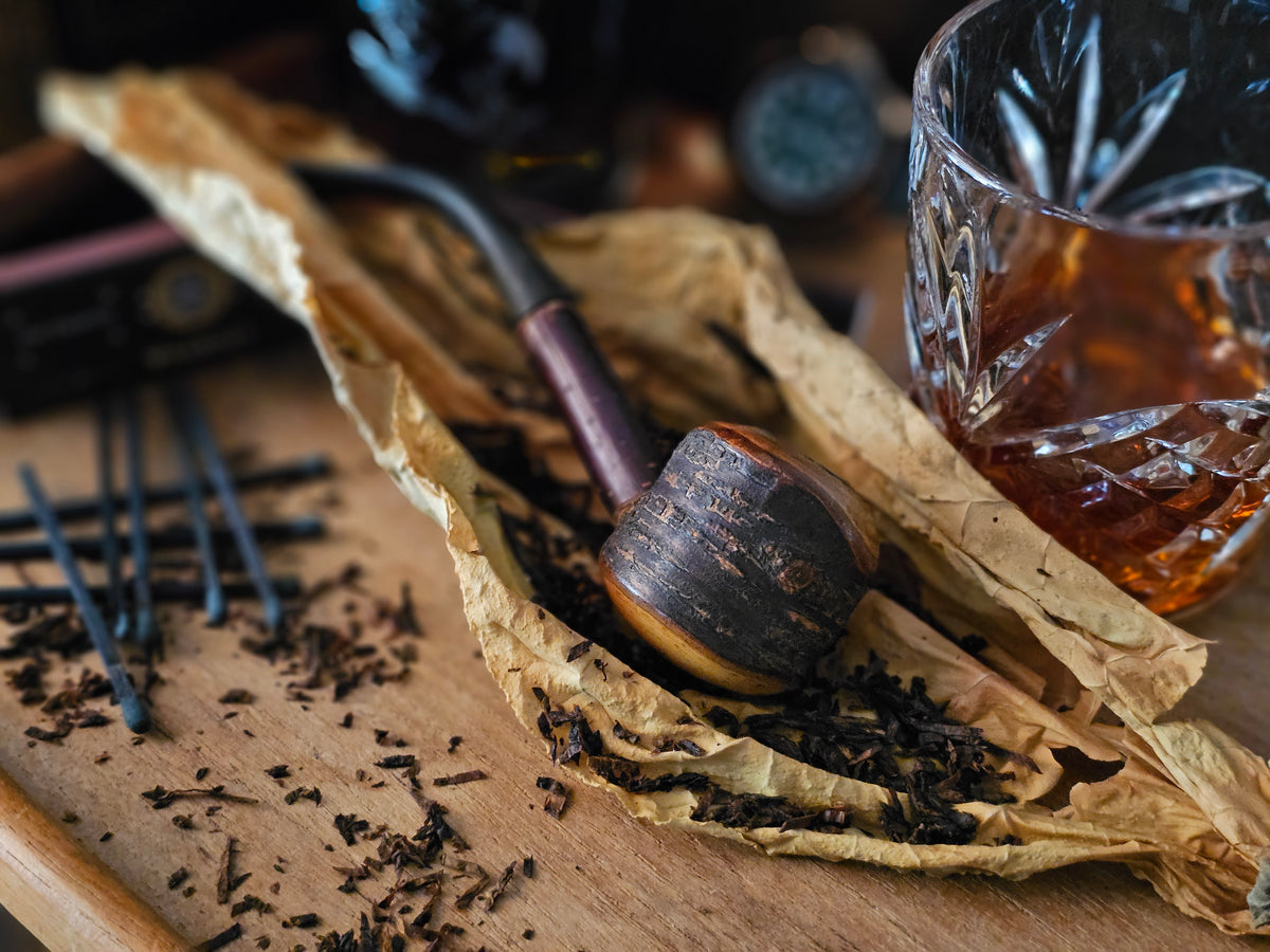 Rustic Hardwood &amp; Cob Pipe – Ozark Mountain Style